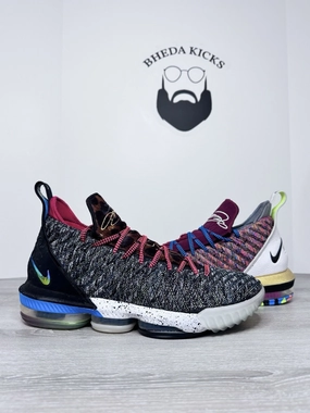 Naruto Shoes Asics Size 13 - Nike LeBron XVI 16 What The LeBron BQ6580-900 Authentic Preowned