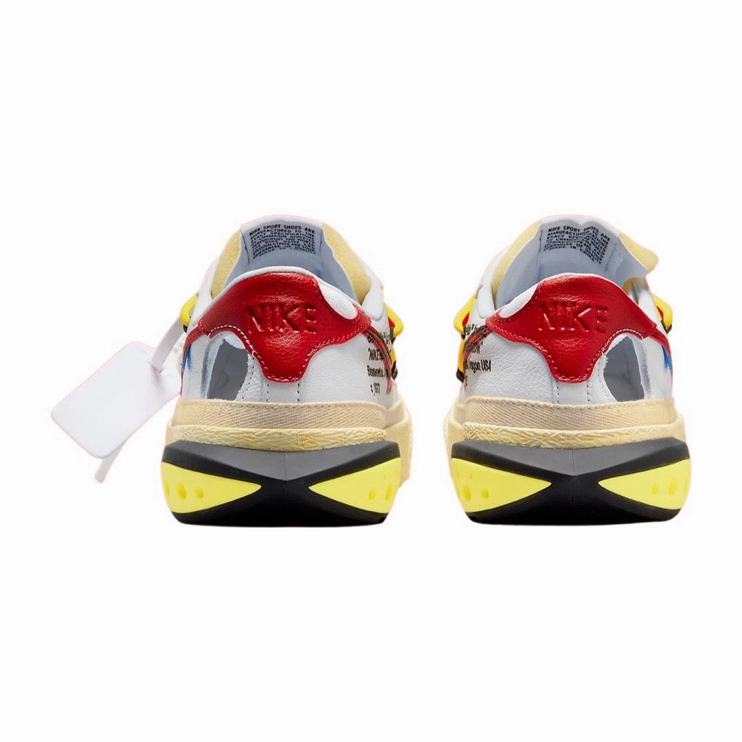 Running Shoes Asics Novablast 5 Off-White x Nike Blazer Low White University Red