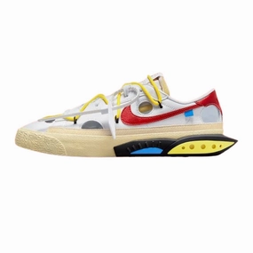 Support Asics Running Shoes Off-White x Nike Blazer Low White University Red