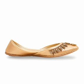 Golden Fancy Khusa EC8455 Flat Shoes For Wide Feet