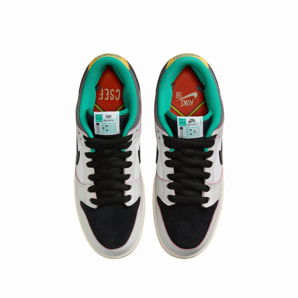 Nike SB Dunk Low CSEF Summit White Black White Iron Grey Clear Emerald Bucktan Asics Gel Contend Running Shoe Review