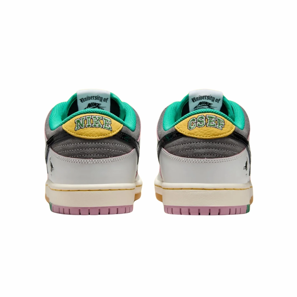 Nike SB Dunk Low CSEF Summit White Black White Iron Grey Clear Emerald Bucktan Asics Gel Rocket 6 Volleyball Shoe