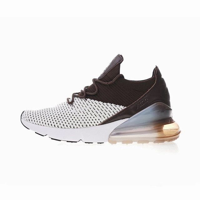 Best Running Shoes For Plantar Original New Arrival Authentic Nike Max 270 Flyknit Men's Running Shoes Sport Sneakers 2018 Winter Gym Shoes Low-Top AO1023-100