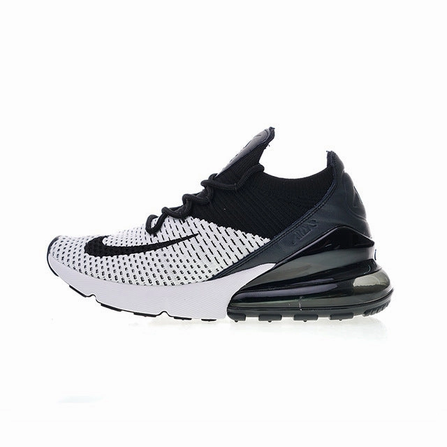 Original New Arrival Authentic Nike Max 270 Flyknit Men's Running Shoes Sport Sneakers 2018 Winter Gym Shoes Low-Top AO1023-100 Bondi 8 Running Shoe