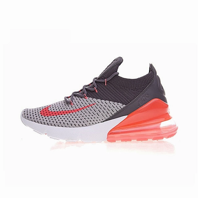 Running Shoes Good For Overpronation Original New Arrival Authentic Nike Max 270 Flyknit Men's Running Shoes Sport Sneakers 2018 Winter Gym Shoes Low-Top AO1023-100