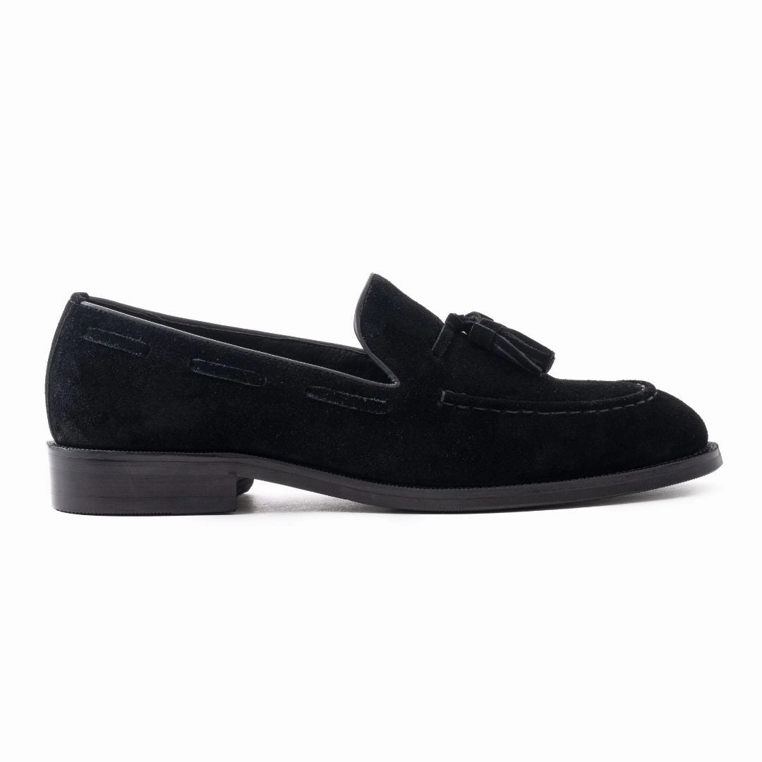 OURTHREE Lewis Suede Leather Loafers Men - BLK Bibi Lou Zagreb Loafers