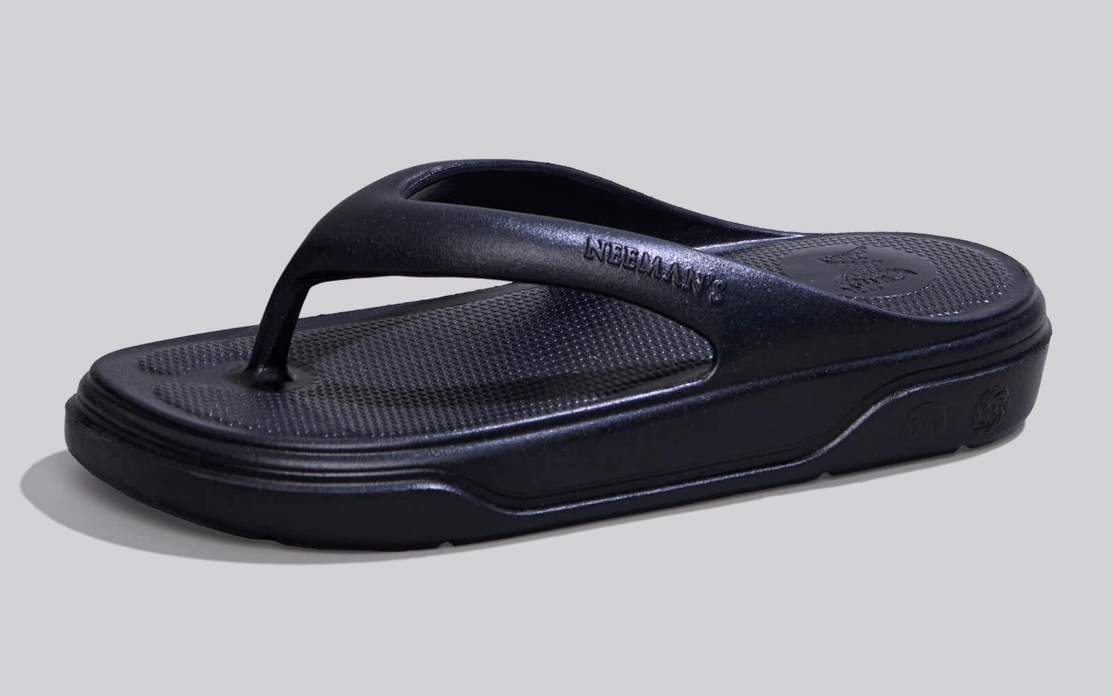Harris Flip Flops Cushers Flips For Women : Black