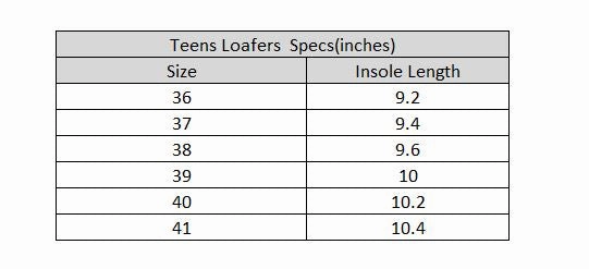 Teens Girls Loafers OS-13-BEIGE Modern Classics Penny Loafers