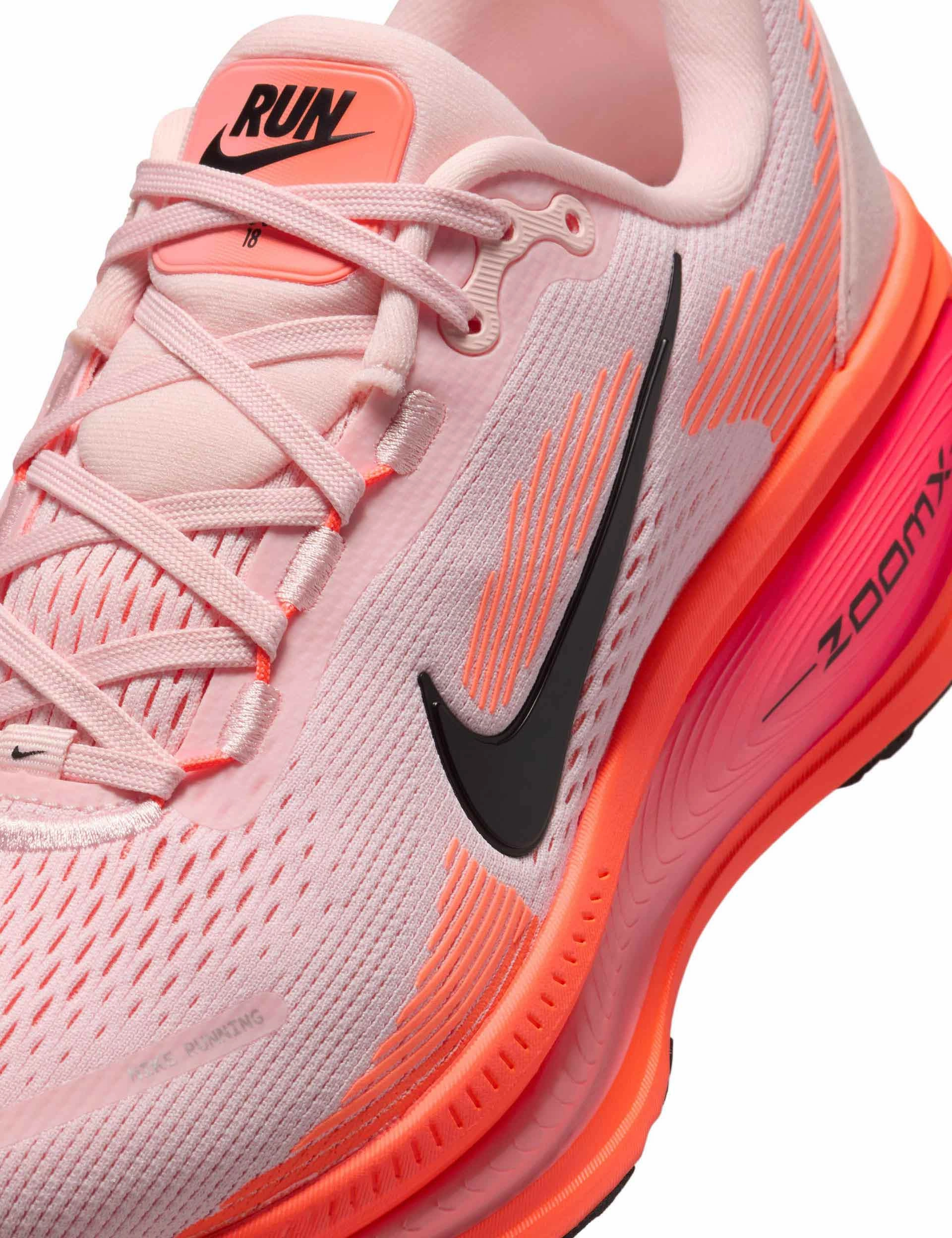 Asics Gel Fit Tempo 2 Fitness Shoe Vomero 18 Running Shoes - Atmosphere/Black/Bright Crimson