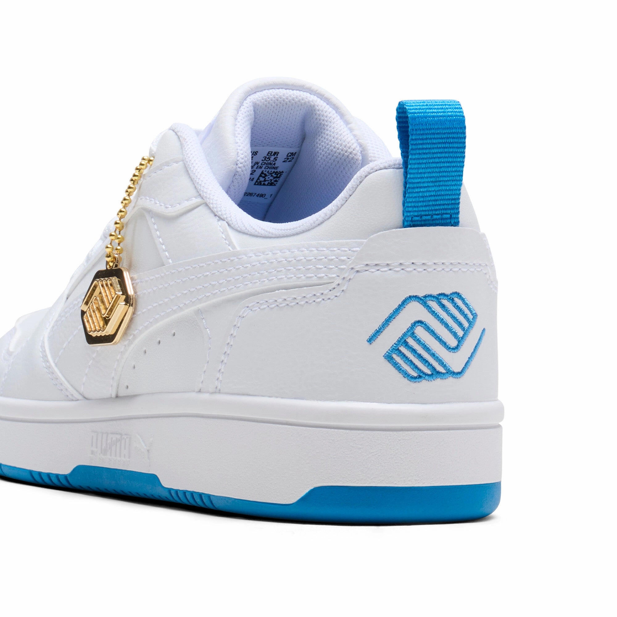 PUMA Big Kids' Rebound V6 Low Boys and Girls Club Shoes Most Durable Asics Running Shoes