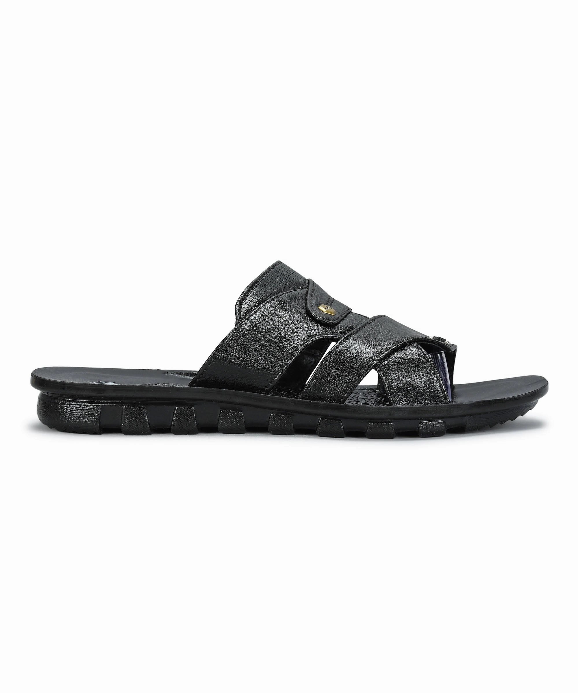Paragon Men's Slip-on Brown Sandals for Men | Comfortable Sole & Durable Mk Kors Sandals