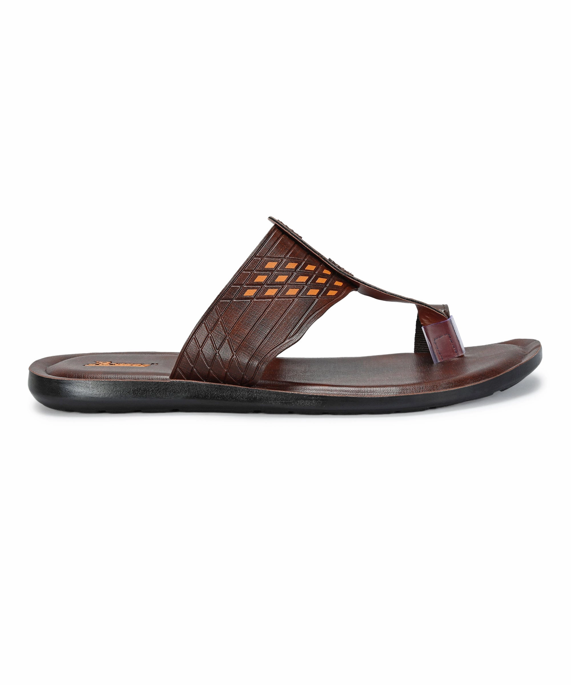 Zigi Soho Sandals Paragon Men's Slip-on Brown Sandals for Men | Comfortable Sole & Durable