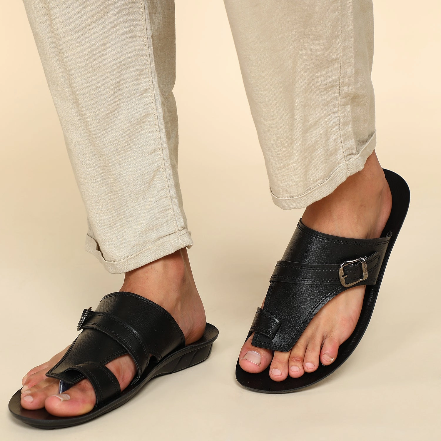 Paragon PUK2231G Men Stylish Sandals | Comfortable Sandals for Daily Outdoor Use | Casual Formal Sandals with Cushioned Soles Swords And Sandals Immortals