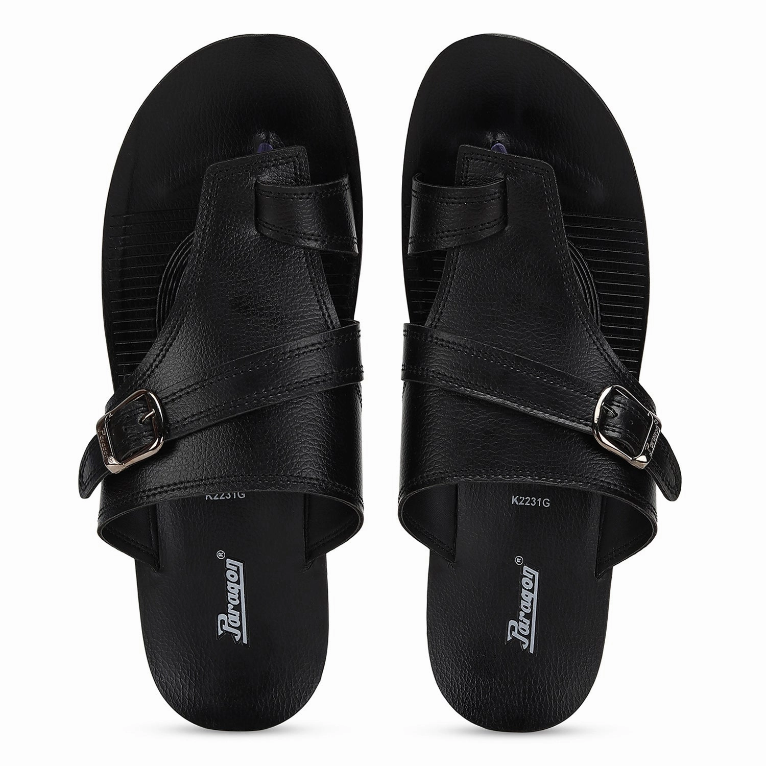 Paragon PUK2231G Men Stylish Sandals | Comfortable Sandals for Daily Outdoor Use | Casual Formal Sandals with Cushioned Soles Sandals Milano