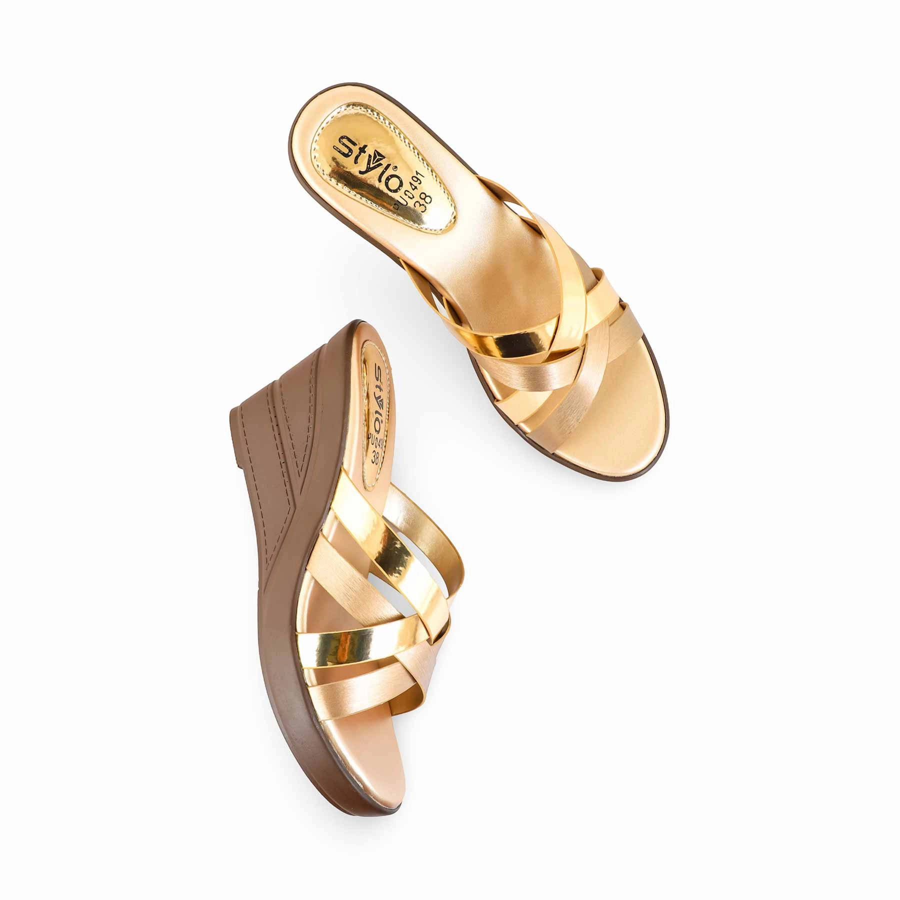 Dicks Slippers Peach Formal Slipper PU0491