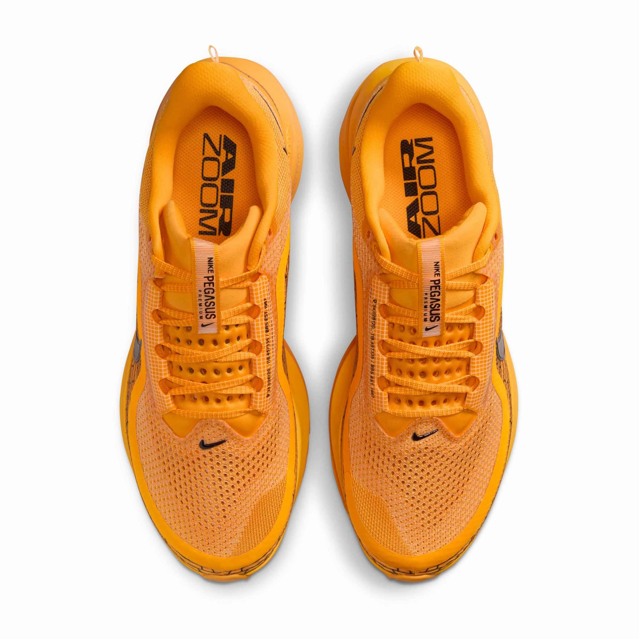 Shoes Similar To Asics Gel Nimbus 23 Nike | Men's Pegasus Premium LV8 Road Running Shoes - University Gold/Black-Laser Orange