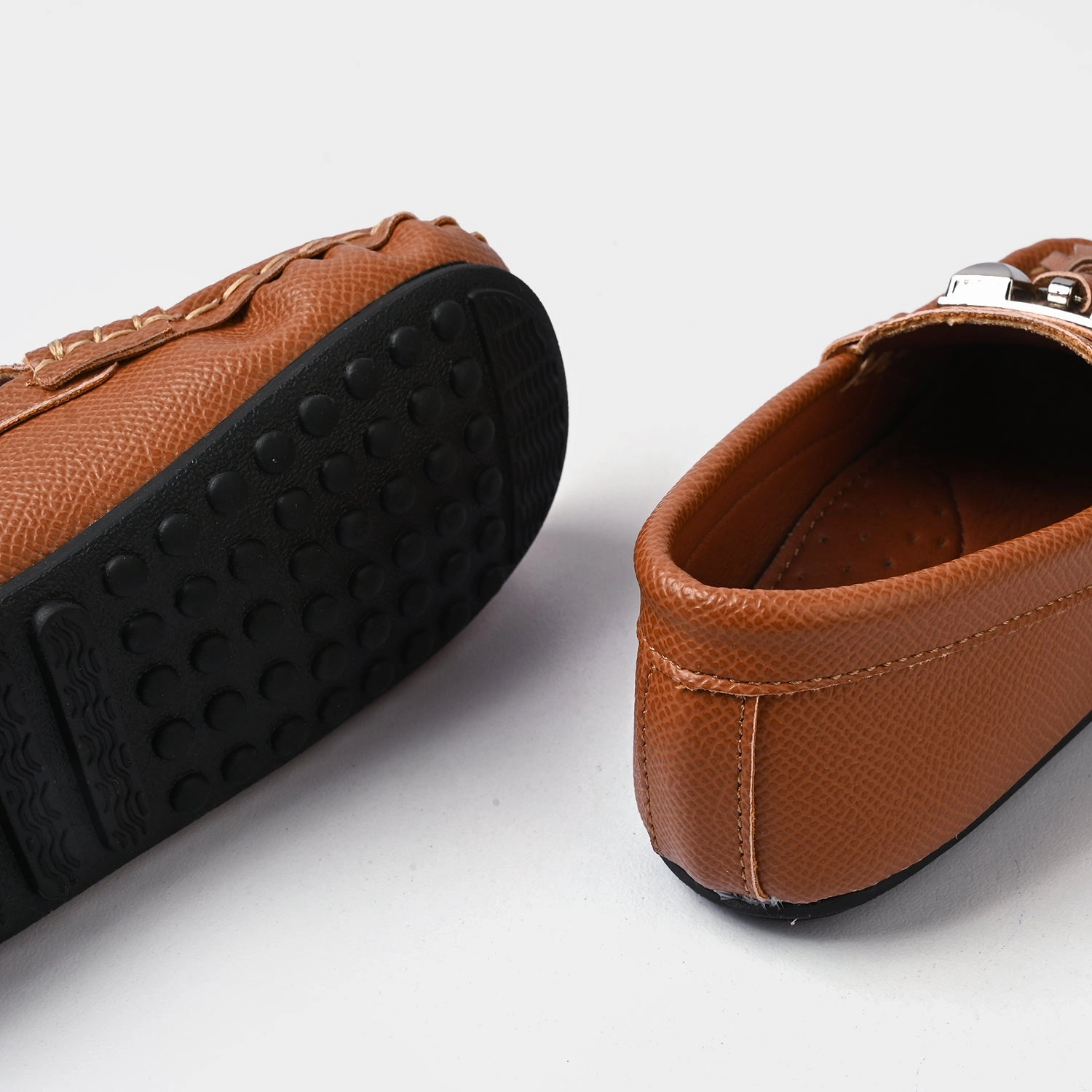 Boys Loafer XR502-012-CAMEL Tassled Loafers