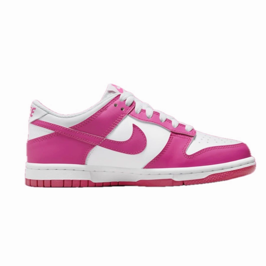 Nike Dunk Low (GS) Laser Fuchsia White Asics High Arch Support Shoes