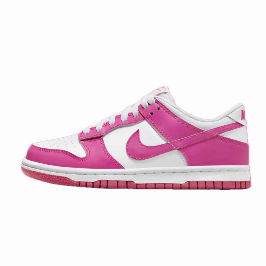 Asics Hiit Shoes Nike Dunk Low (GS) Laser Fuchsia White