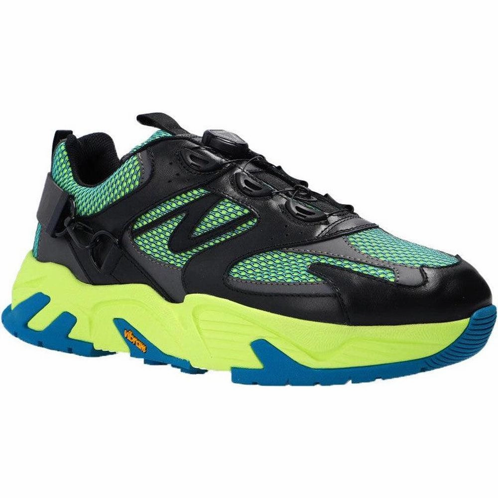 Wedding Bride Sneakers Men's Iceberg Sneakers With Black Thread Laces Shoes