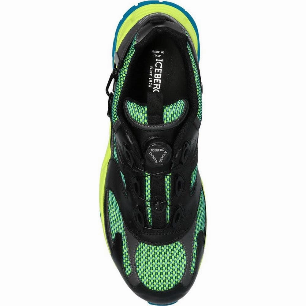 Sneakers 550 Men's Iceberg Sneakers With Black Thread Laces Shoes