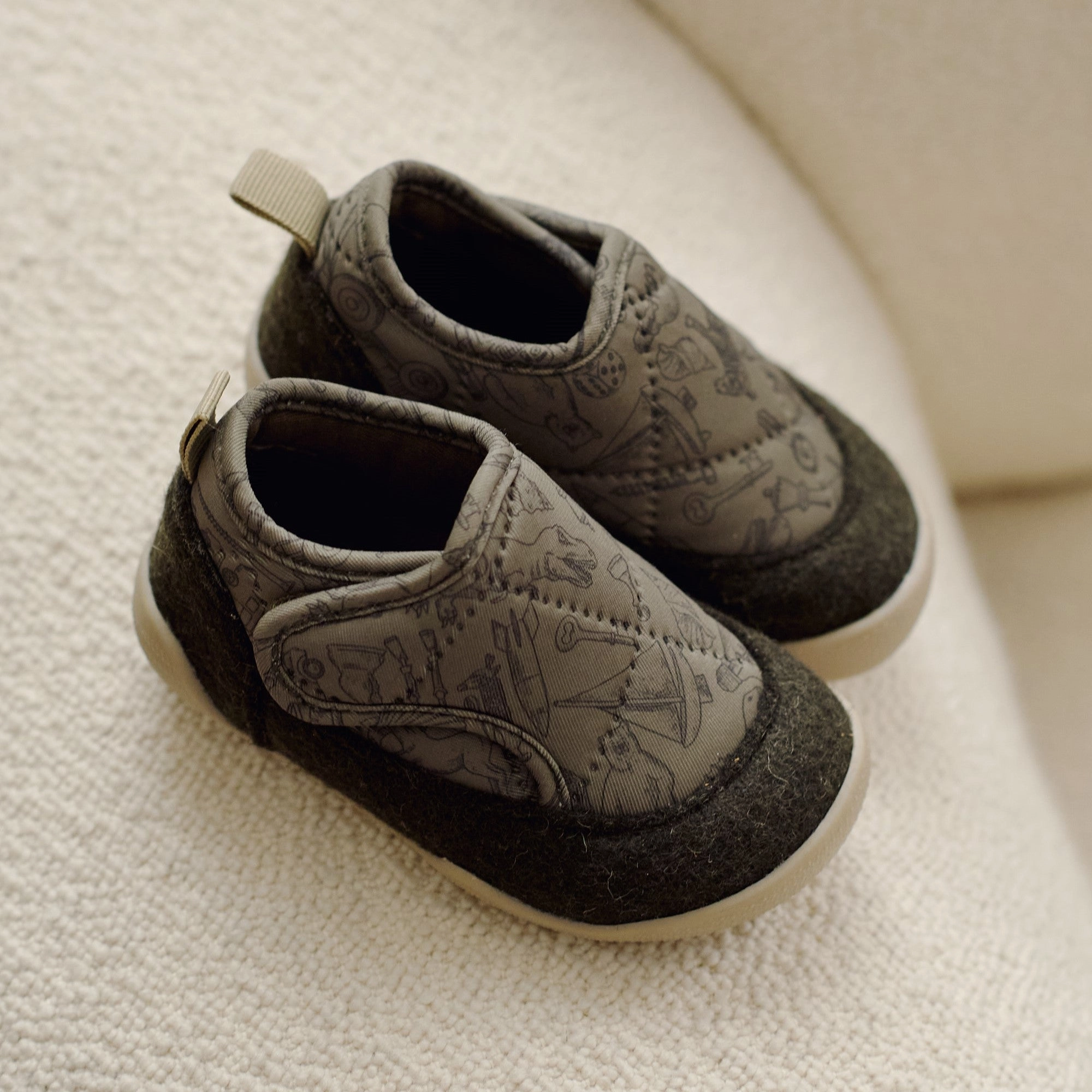 Indoor Shoe Mulle - dark green Tank Slippers