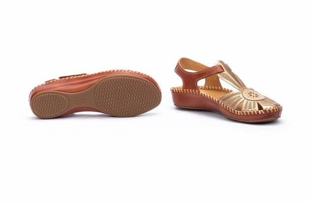 White Beach Sandals Pikolinos P. Vallarta Die Cut Women's