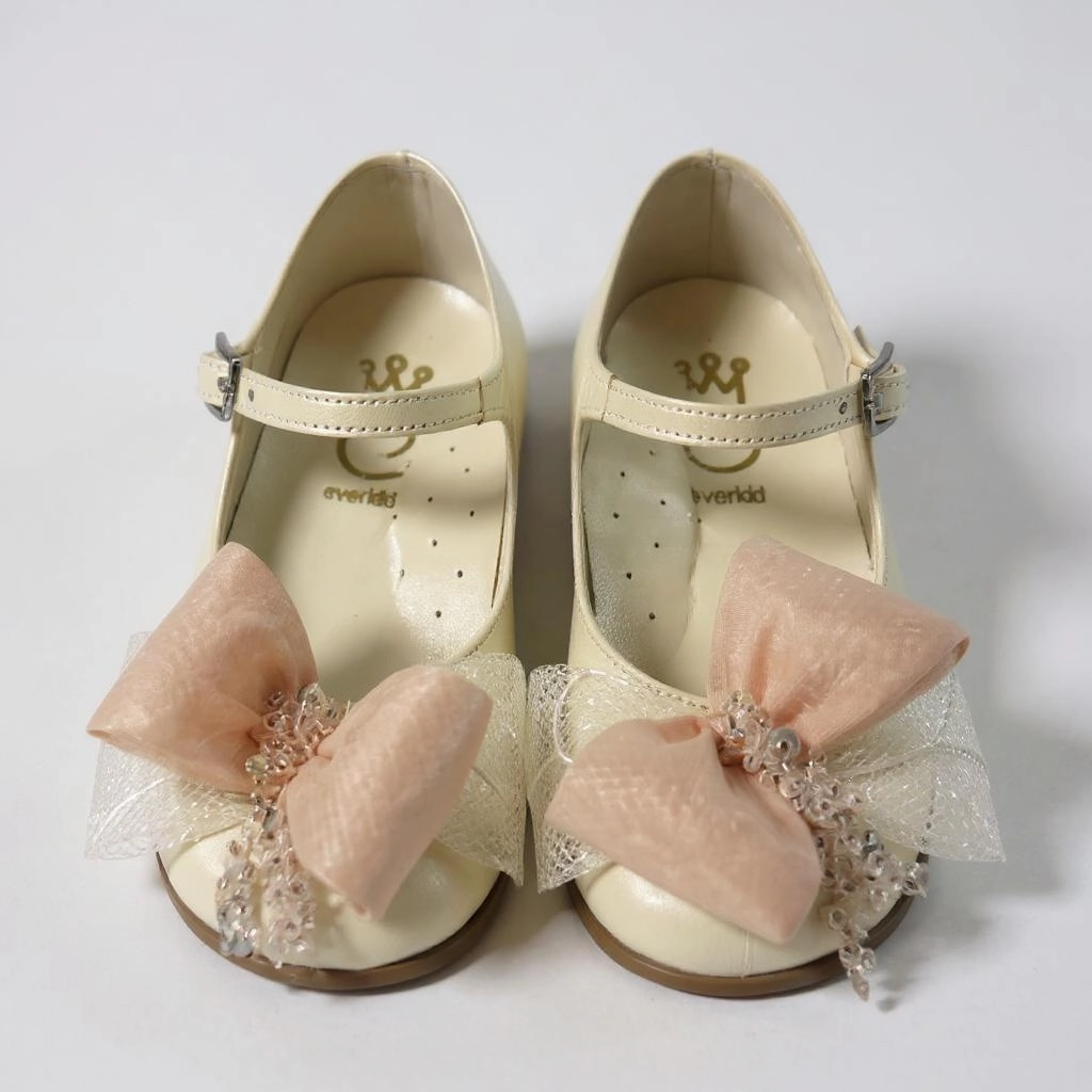 Pink Bow Ballerina Flat Flat Shoes Party Dress