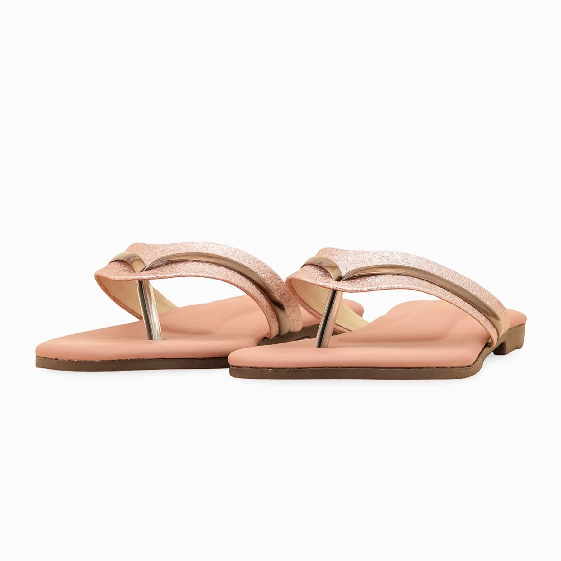 Best Shoes For Wide Flat Feet Pink Casual Chappal CL2053