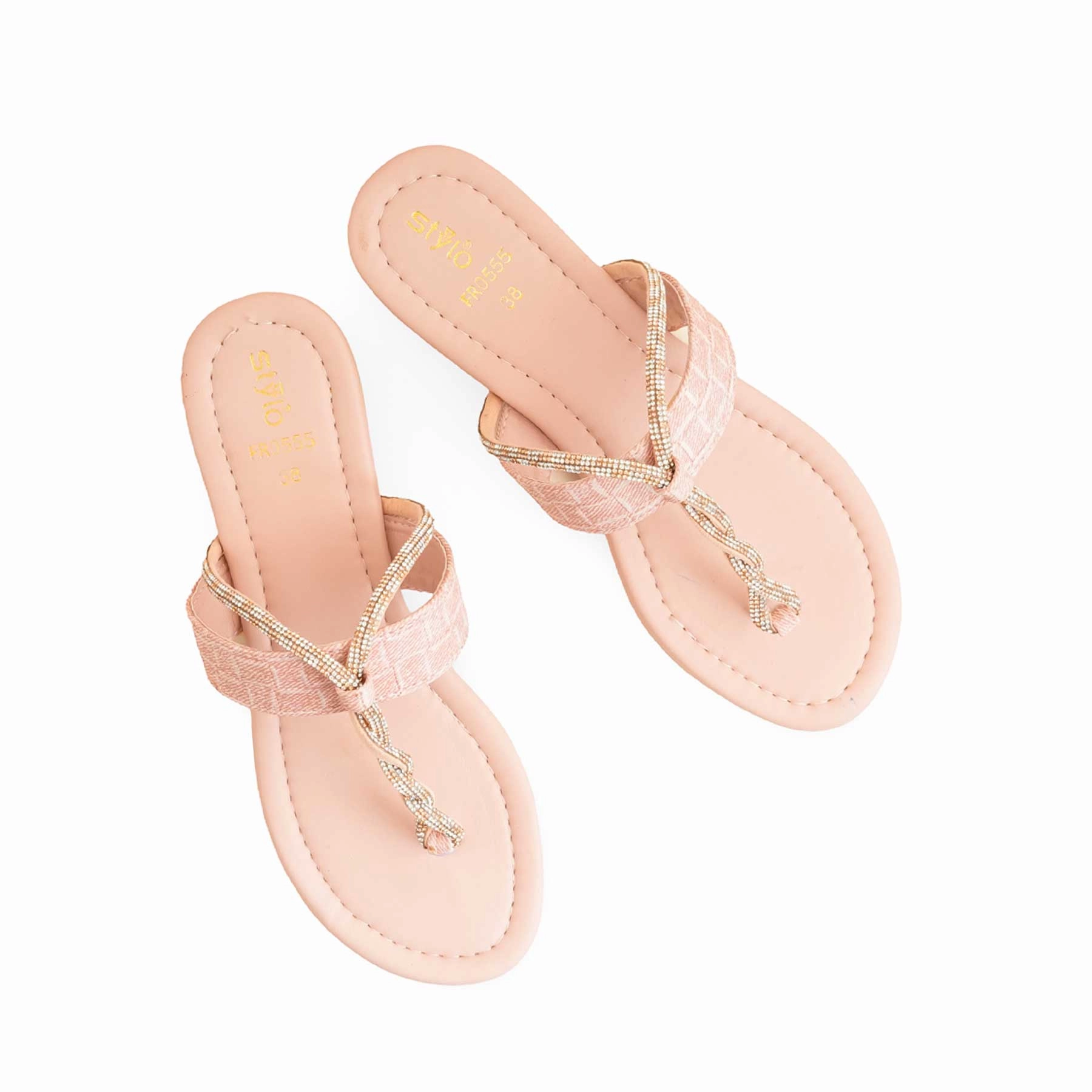 Pink Formal Chappal For Women FR0555 Puma Shoes