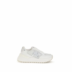 Um Sneakers PINKO White Calf Leather Bos Taurus Chunky Sneakers