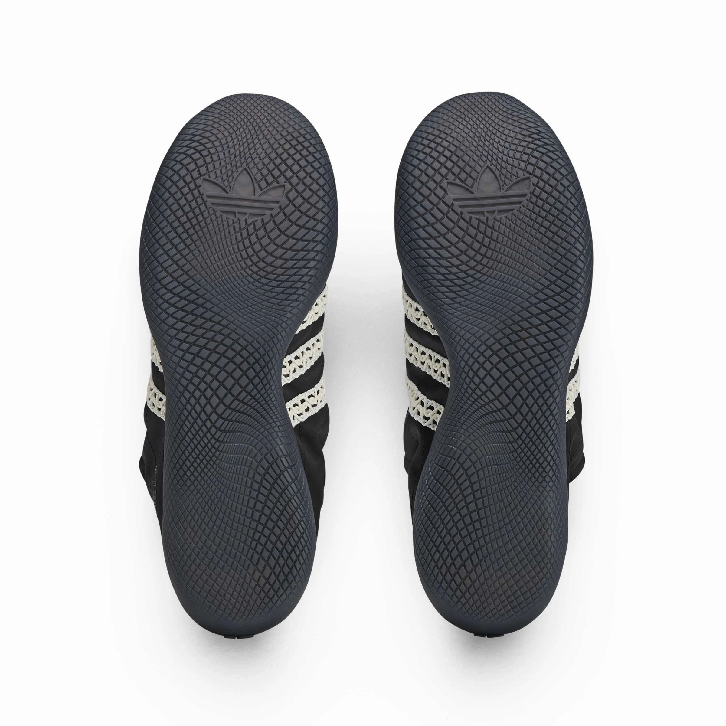 Adidas Tube Shoes ADIDAS WB Karintha Lo Satin CBLCK/DBROWN/CREWHTE IH7259