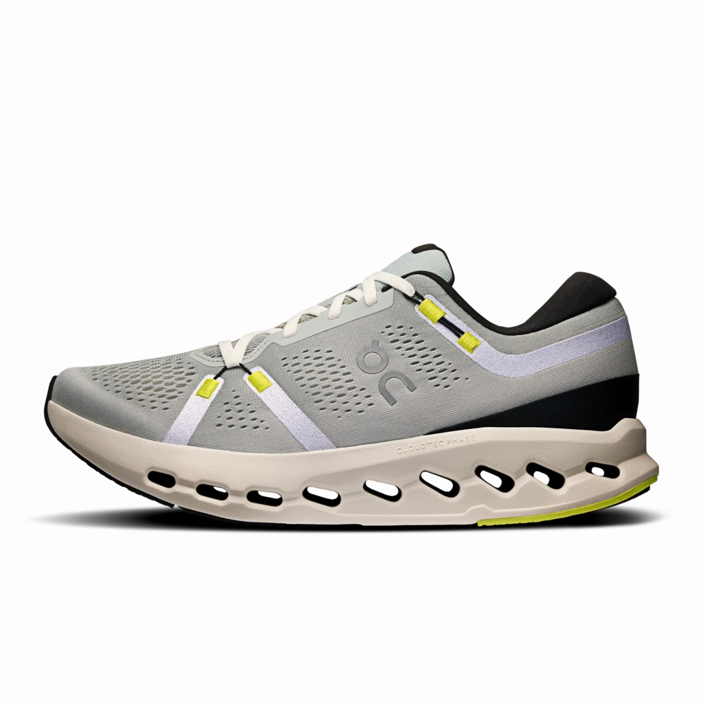 Best Running Shoe For Knee 'On Running' Men's Cloudsurfer 2 - Glacier / Ivory