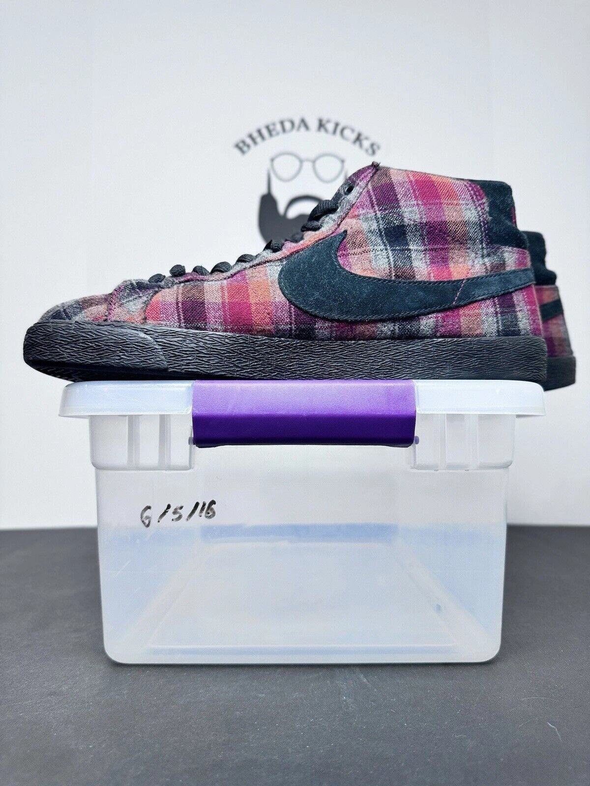 Nike SB Blazer Todd Jordan 2006 Rare Preowned Authentic 310801-601 Size 13 Asics Aggressor Shoes