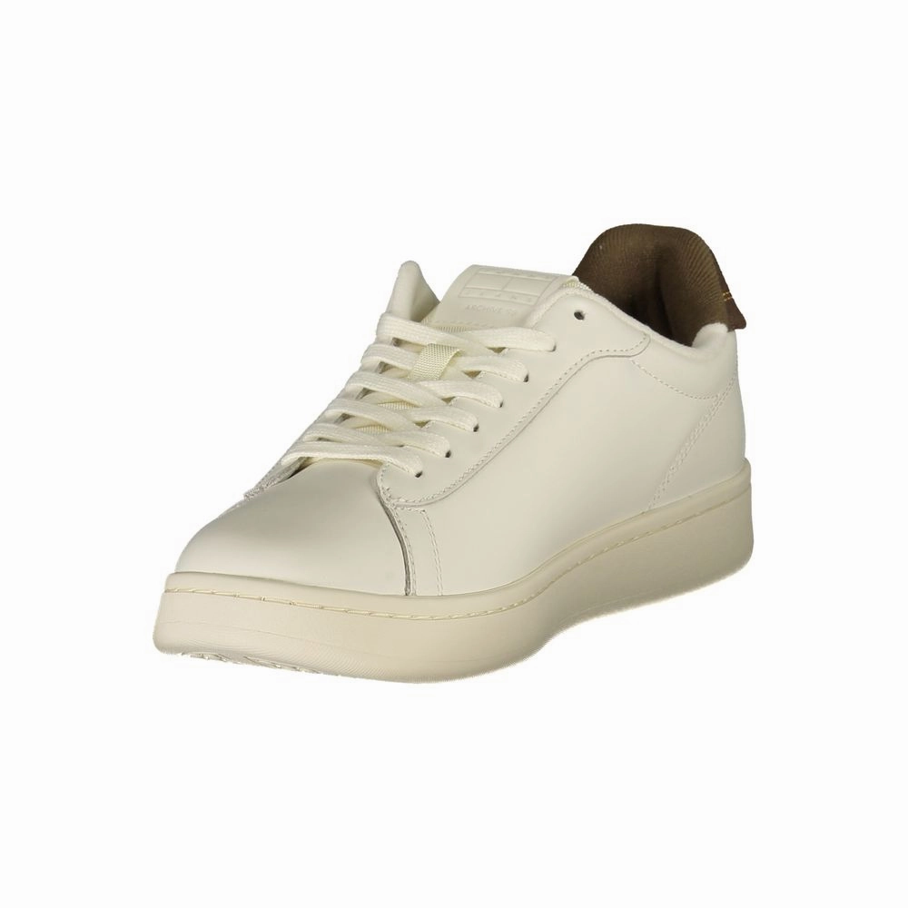 Upscale Sneakers Tommy Hilfiger White Leather Men Sneaker