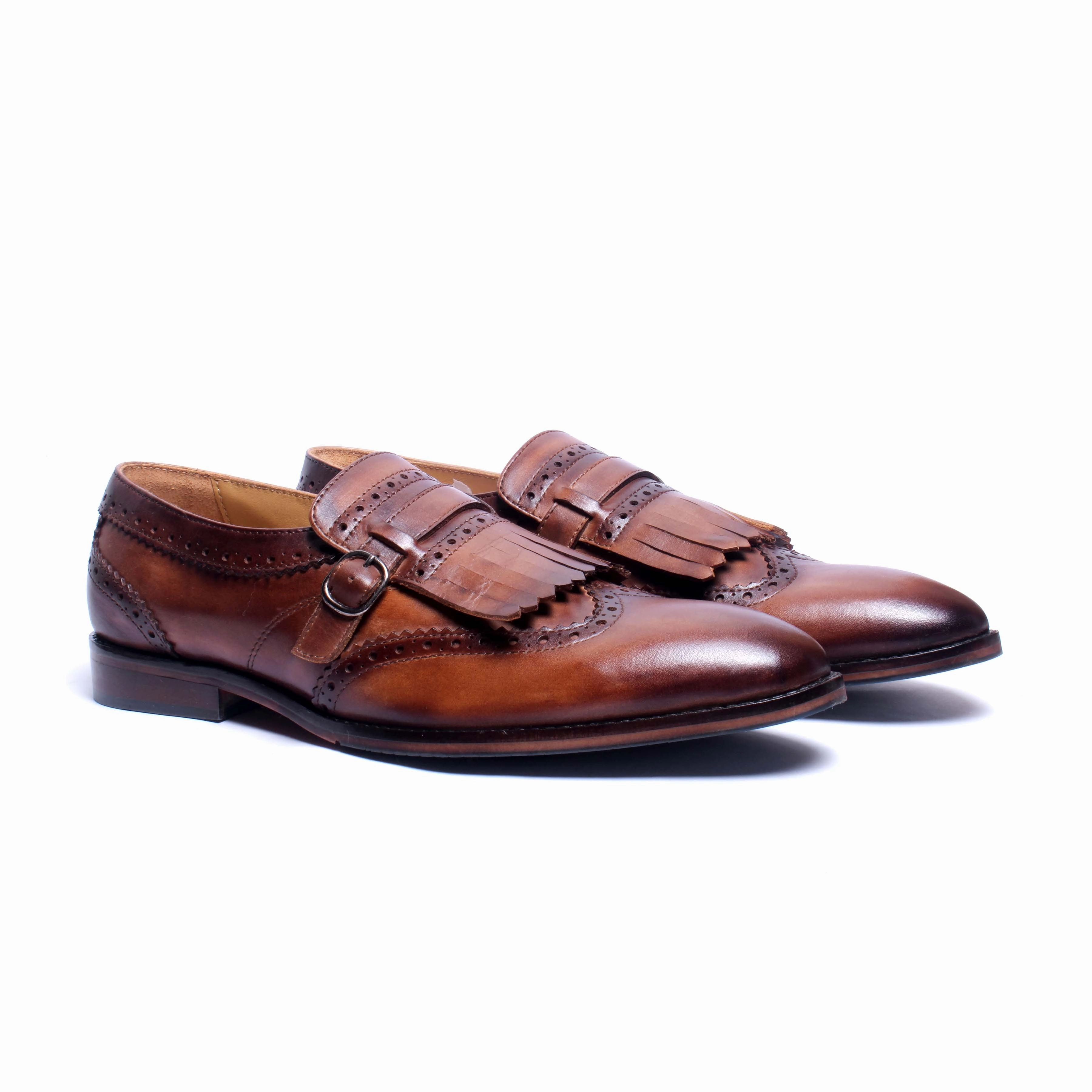Wingcap Monk Loafers - HP Edmond Allen Loafers