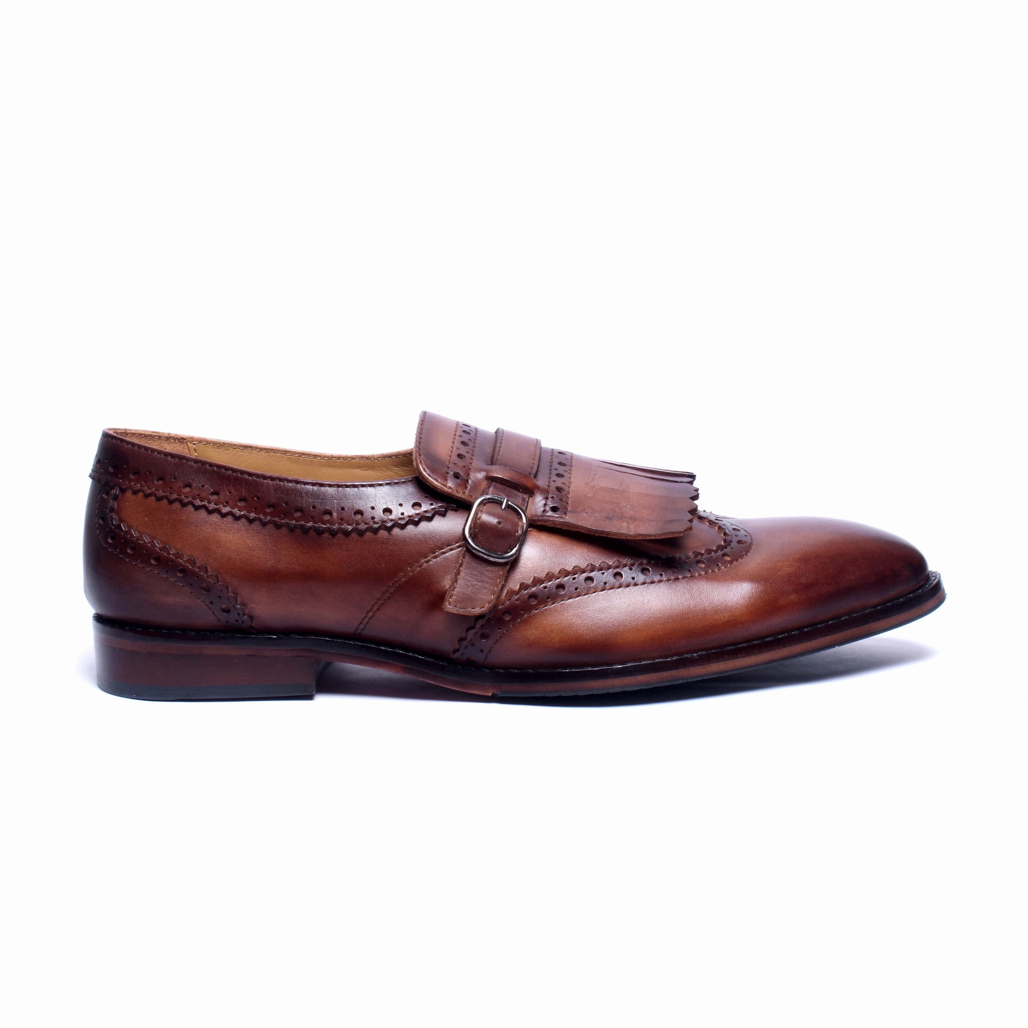 Loafers Dupe Wingcap Monk Loafers - HP