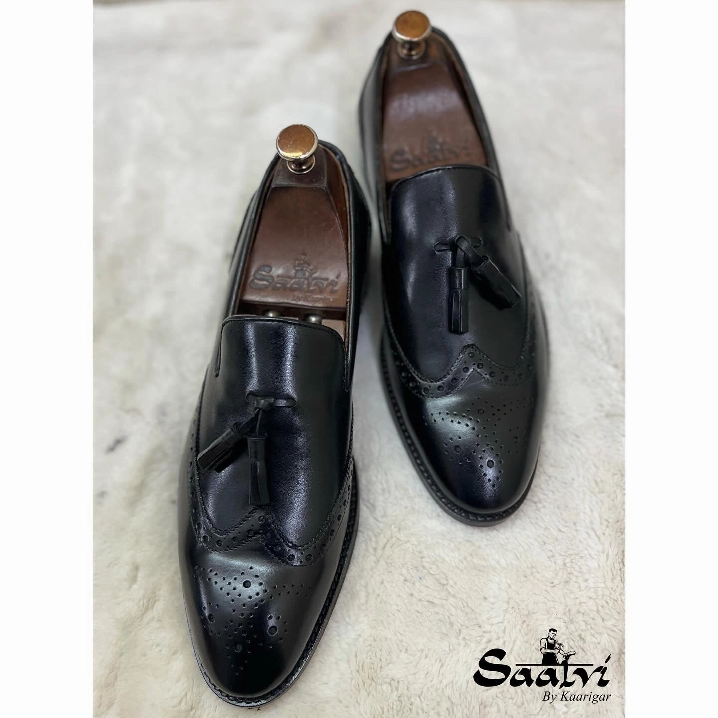 Wingtip Brogue Tassel Loafers Amberjack Loafers