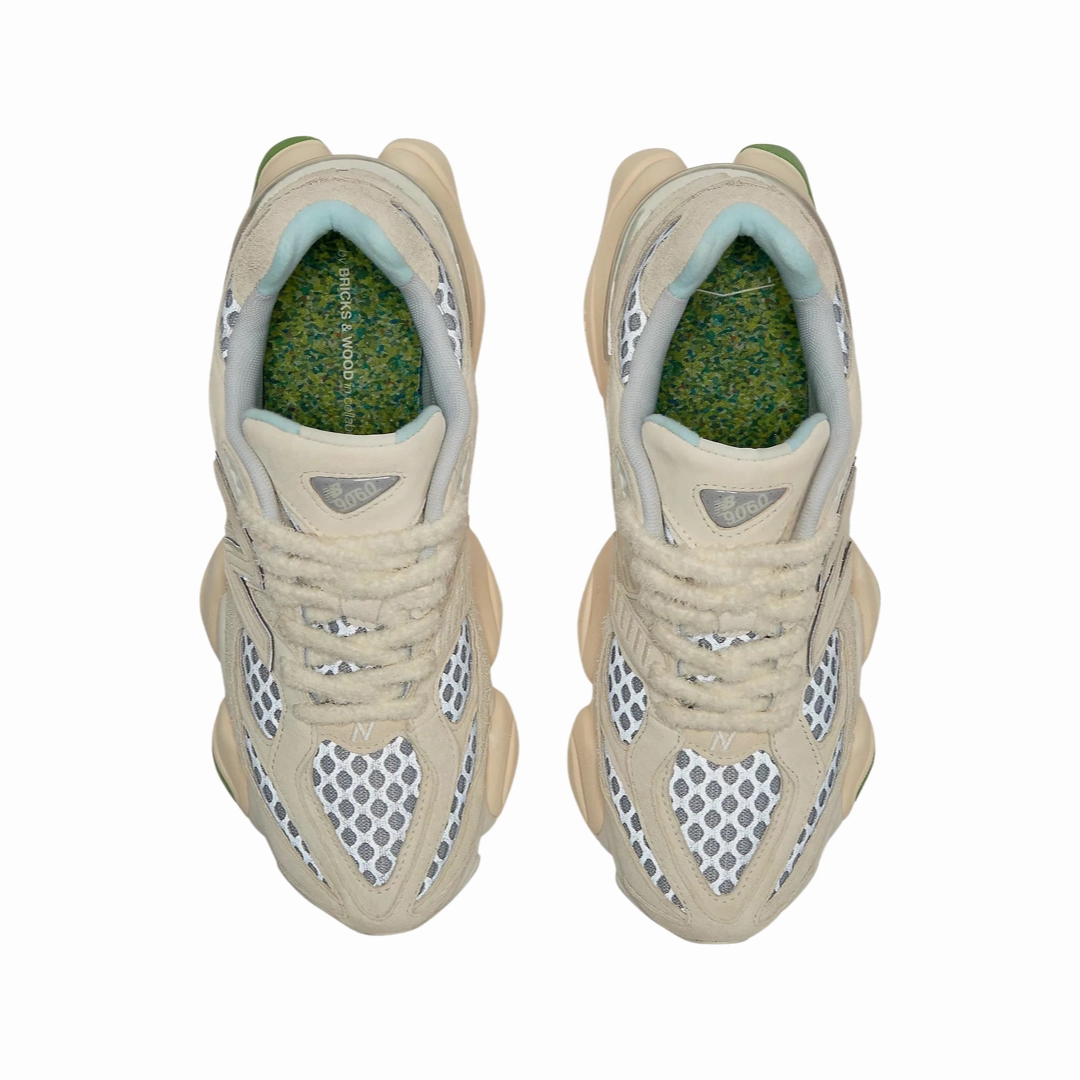 990 New Balance Womens New Balance 9060 Bricks & Wood Beige Grey Green