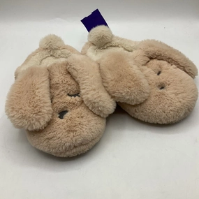 Bath Vs Ballet Slippers Size 13: Zara Pink Bunny Slippers