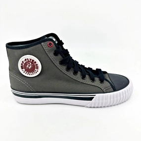 Dk Shoes And Casual PF Flyers Center Hi Reis Charcoal Gray Womens Retro Casual Shoes PM12OH3K