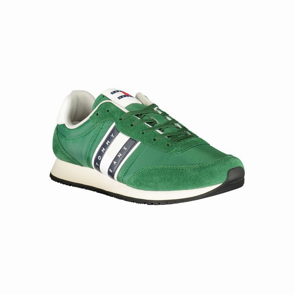 Denver Broncos Sneakers Tommy Hilfiger Green Polyester Men Sneaker