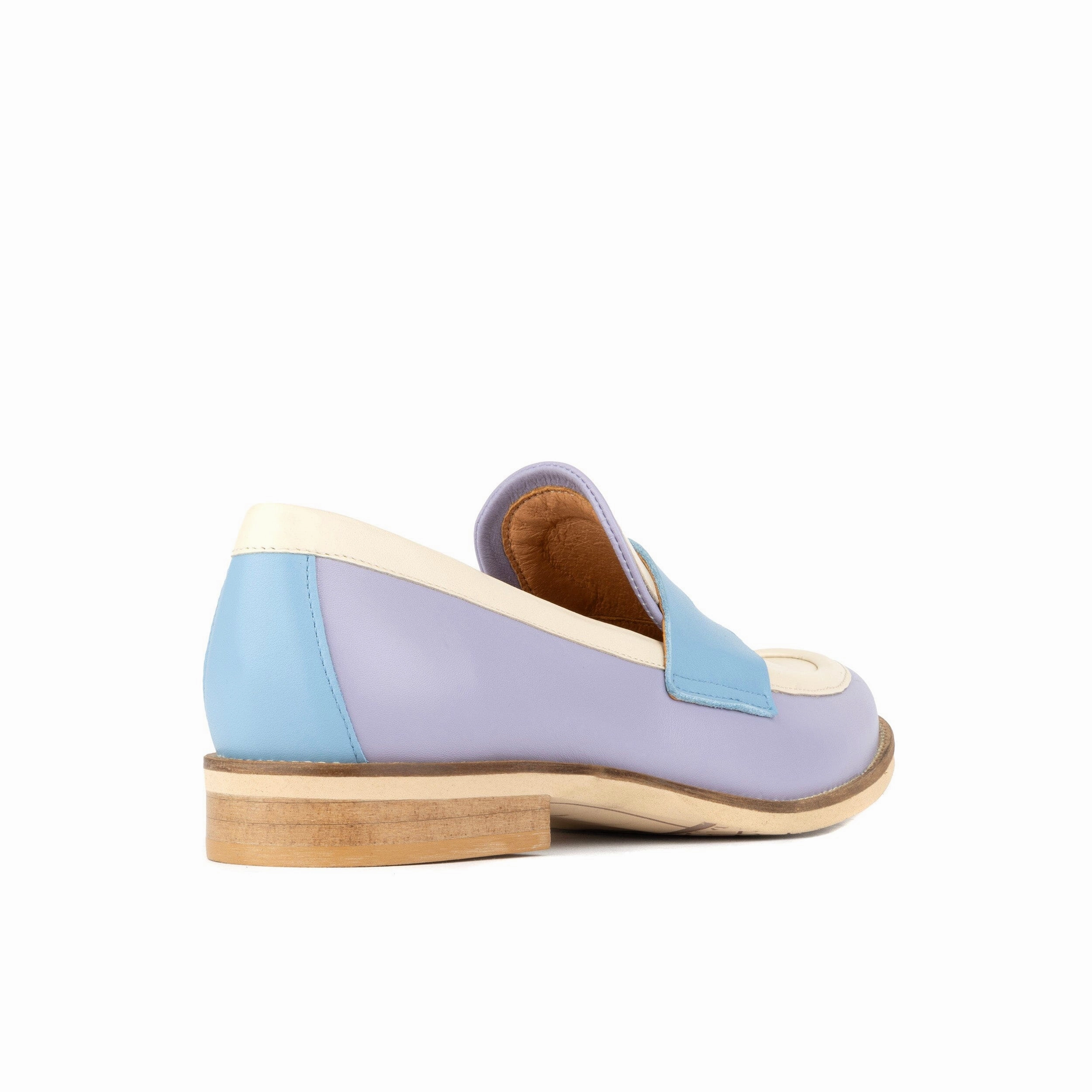 Kay - Blue & White Pastel Weejuns Loafers Sale