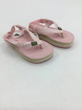 Best Ergonomic Flip Flops Havaiana Child Size 3 Toddler Pink Sandals/Flip Flops