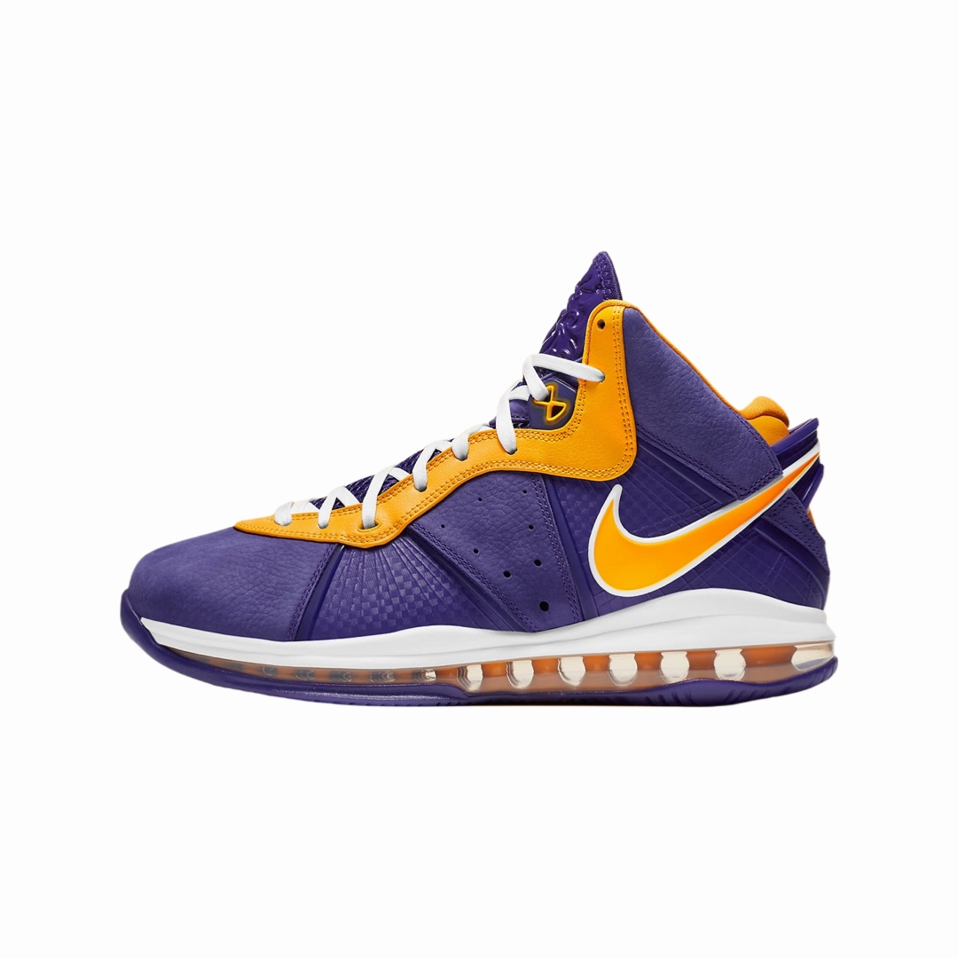 Asics Arch Support Shoes Nike Lebron VIII QS Lakers Court Purple University Gold