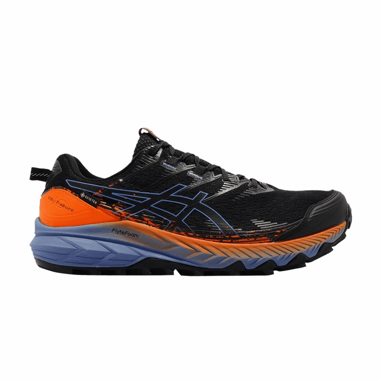 Asics Shoes Sports ASICS Gel-Trabuco 10 Gore-Tex Black Blue Harmony Orange