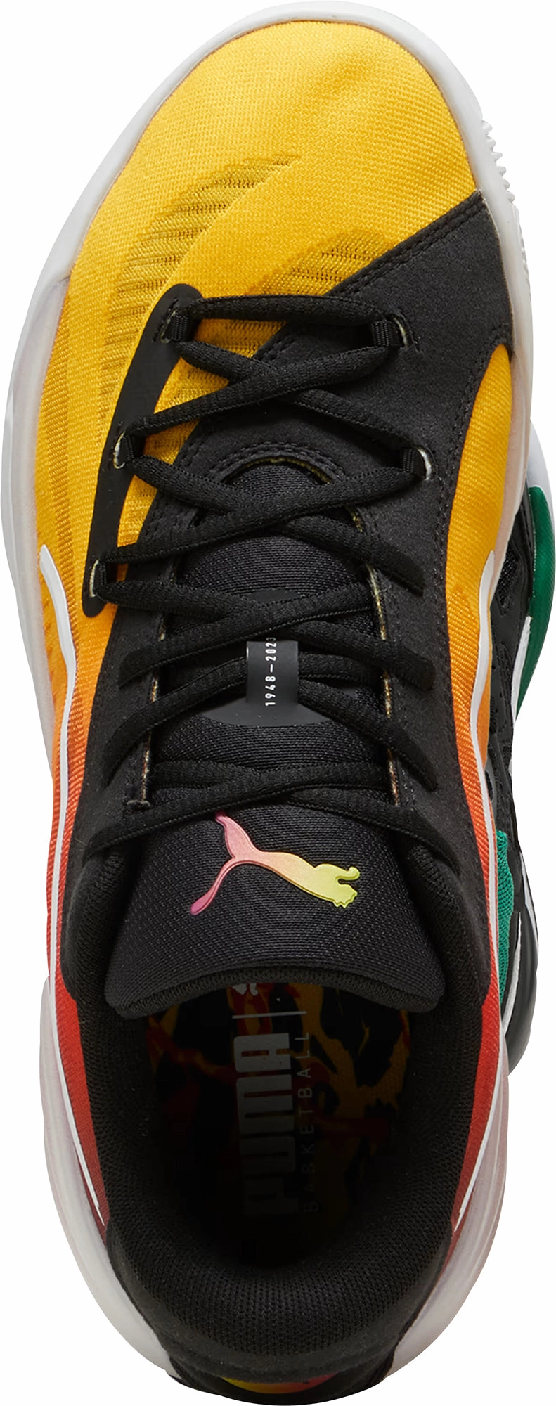Puma All-Pro Nitro Showtime Basketball Shoes - Yellow Puma Skater Shoes