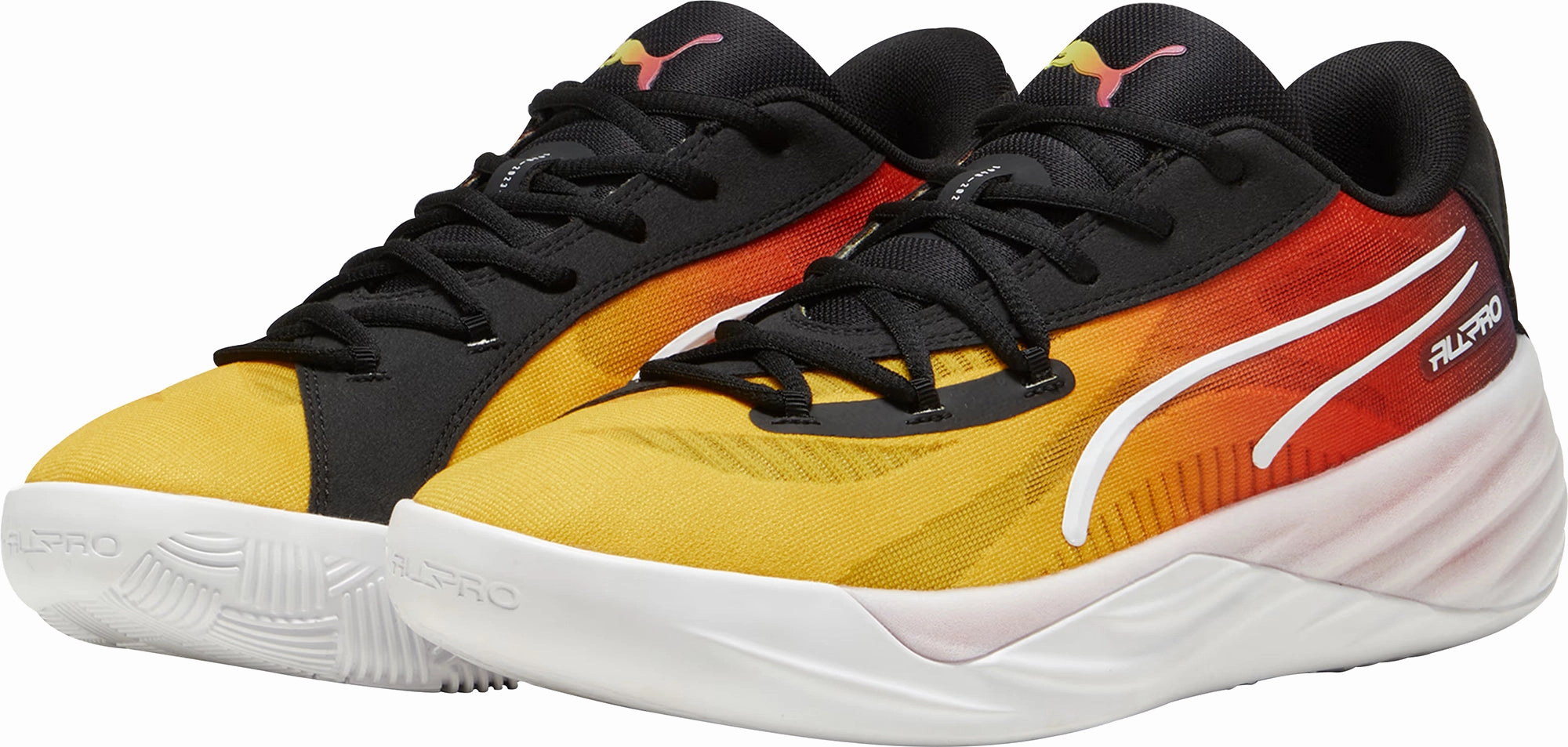 Puma All-Pro Nitro Showtime Basketball Shoes - Yellow Puma Hockey Shoes