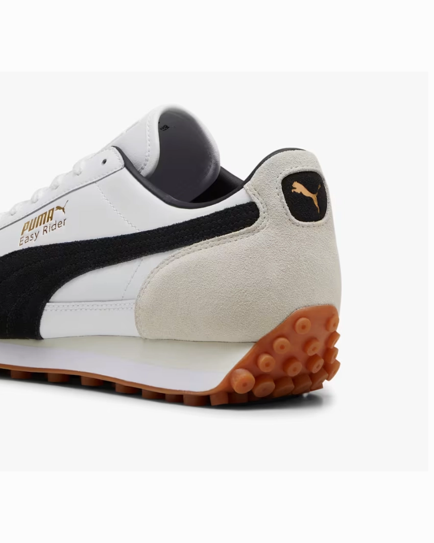 Puma Easy Rider Mix Unisex Sneaker - White/Black Puma Shoes Cyber Monday