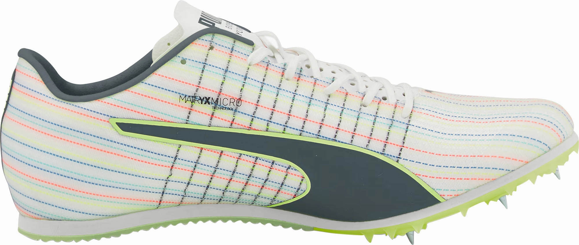 Puma evoSpeed Tokyo Future 3 Jump Field Event Spikes - White Asics Fuzex Running Shoes